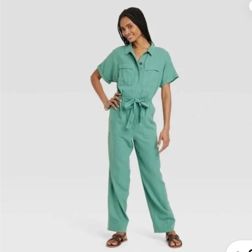 Universal Thread Teal Jumpsuit